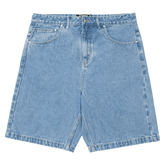 Lil C denim baggy shorts - Worn blue