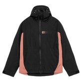 Ansel 2L shell jacket - Black / Faded rose