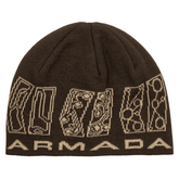 AR skully beanie - Grizzly / Incense