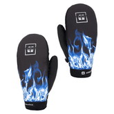 Carmel Gore Windstopper® mitts - Black / Cold smoke