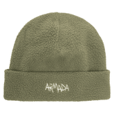 McCole hi-pile fleece beanie - Swamp