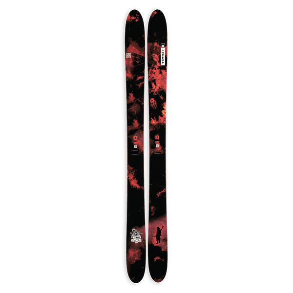 Whitewalker 116 skis 2024 D STRUCTURE