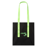 Catpiss tote bag - Black / Green
