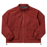 Reconstructed revamp jacket - Oxide red