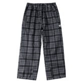 Deconstructed pantaloni pants - Grey plaid