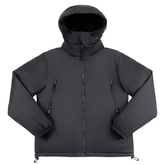 Layer puffy jacket - Black