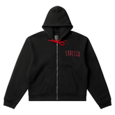 Zip hoodie - Black