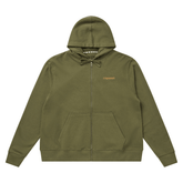 Zip hoodie - Olive