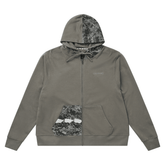 Zip hoodie - Slate