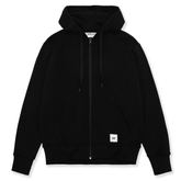 Essential zip hoodie - Black