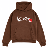 Quickie hoodie - Cacao brown