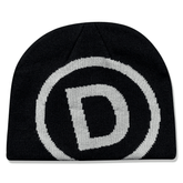 Ring skully beanie - Black