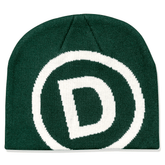 Ring skully beanie - Forest green