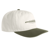 Swirl 5 panel snapback hat - Natural / Olive