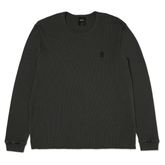 Megablast overdyed thermal long sleeve - Asphalt
