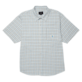 Total eclipse plaid shirt - Light blue