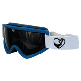 Tyson goggle - Blue white / Black smoke + Yellow