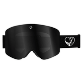 Wayne goggle - Black / Black smoke + Clear