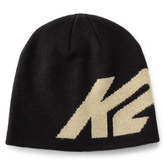 Large jacquard beanie - Black