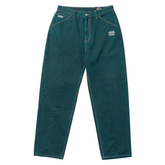 Eyes denim twill pants - Green overdye
