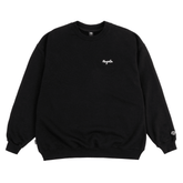 Script crewneck - Black