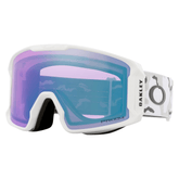 Line miner L goggle - White camo / Prizm iced iridium