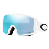Line miner M goggle - Matte white / Prizm sapphire iridium