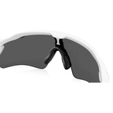 Radar® EV path® sunglasses - Polished white / Prizm™ black polarized