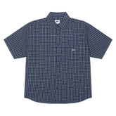 Bigwig Ian woven shirt - Academy navy