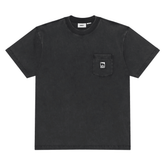 Post pocket t-shirt - Dusty black limo