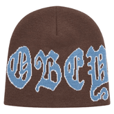 Stina beanie - Dark brown