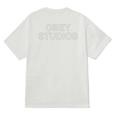 Studios outline heavyweight t-shirt - Pigment chalk