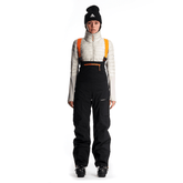 MTN-X Cliff 3L women's bib pants - Black