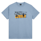 Closing time t-shirt - Washed out blue
