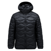 Helium down hooded jacket - Black