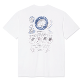 Social side t-shirt - White