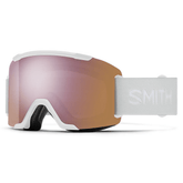 Squad goggle - White vapor / CP Everyday rose gold mirror + Yellow
