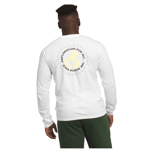 Brand proud long sleeve - TNF white / Snow – D-STRUCTURE