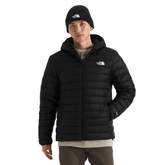 Classic down hooded jacket - TNF black