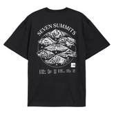 Places we love Seven summits t-shirt - TNF black