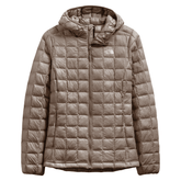 Thermoball™ women's hooded jacket - Mocha brown