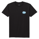 Oval script t-shirt - Black
