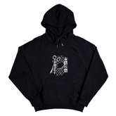 Fence hoodie - black