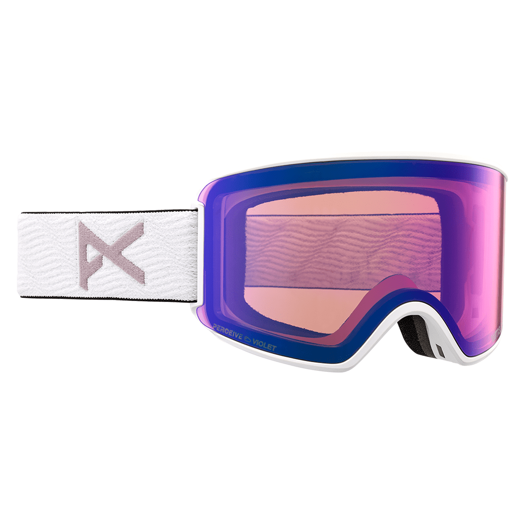 WM3 MFI® goggle - White / Perceive Variable violet + Perceive Sunny onyx