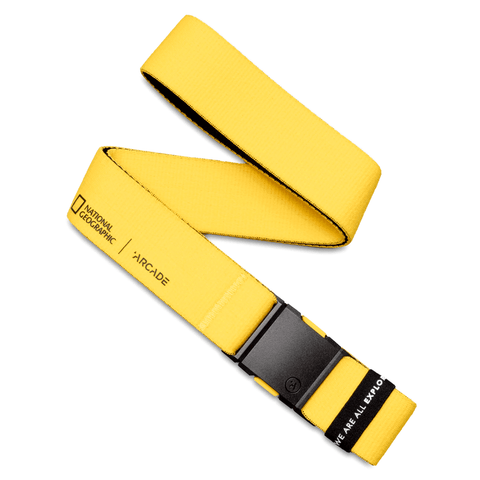 x National Geographic Atlas belt - Yellow