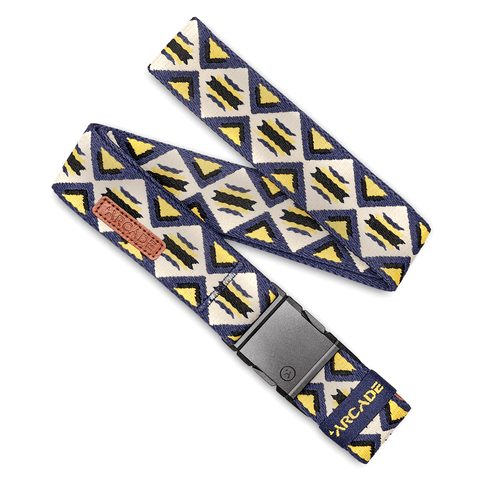 Vernan Kee Atlas slim belt - Creosote navy alert