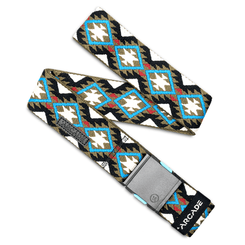 Vernan Kee Atlas belt - Oat / Turquoise