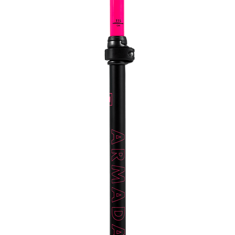 AK adjustable poles - Black / Pink