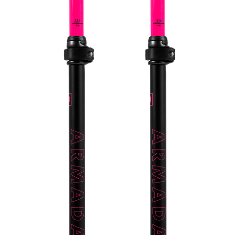 AK adjustable poles - Black / Pink