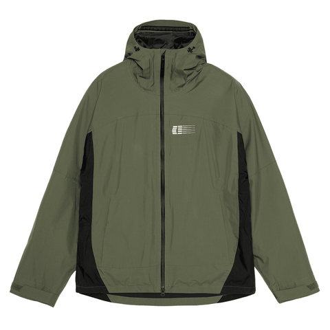 Ansel 2L shell jacket - Olive / Black